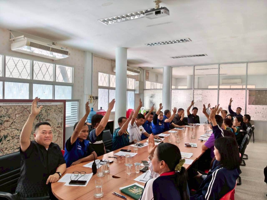 ประชุมคณะกรรมการตรวขสอบข้เท็จจริงและพิจารณาการช่วยเหลือ ตามโครงการจัดบริการพาหนะรับ-ส่งผู้ป่วย/ผู้ทุพพลลภาพ เข้ารับบริการสาธารณสุขและสถานบริการสาธารณสุขของภาครัฐและภาคเอกชน จำนวน 50 ราย